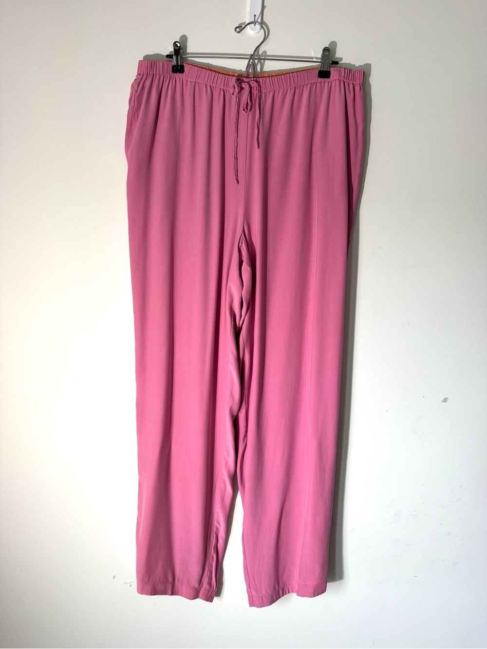 Orvis Silk Pull on Pants sherbet pink